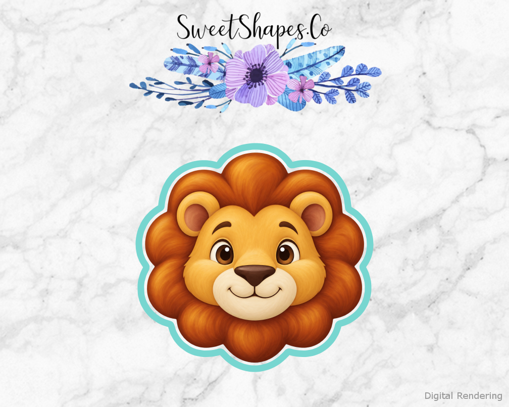 Zoo Friends Lion Cookie Cutter