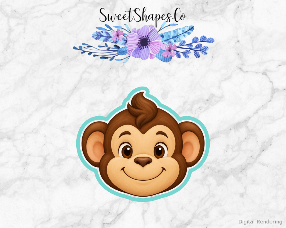Zoo Friends Monkey Cookie Cutter