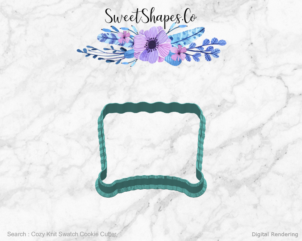 Cozy Knit Swatch Cookie Cutter — 04-back