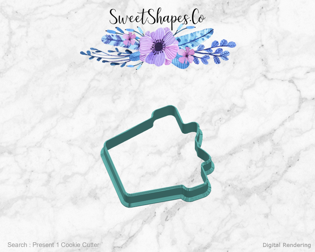 Present 1 Cookie Cutter — right view