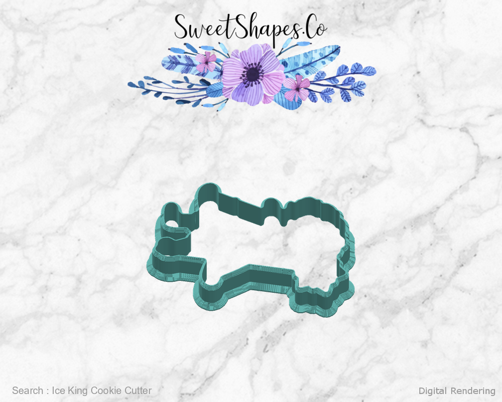 Ice King Cookie Cutter — right view