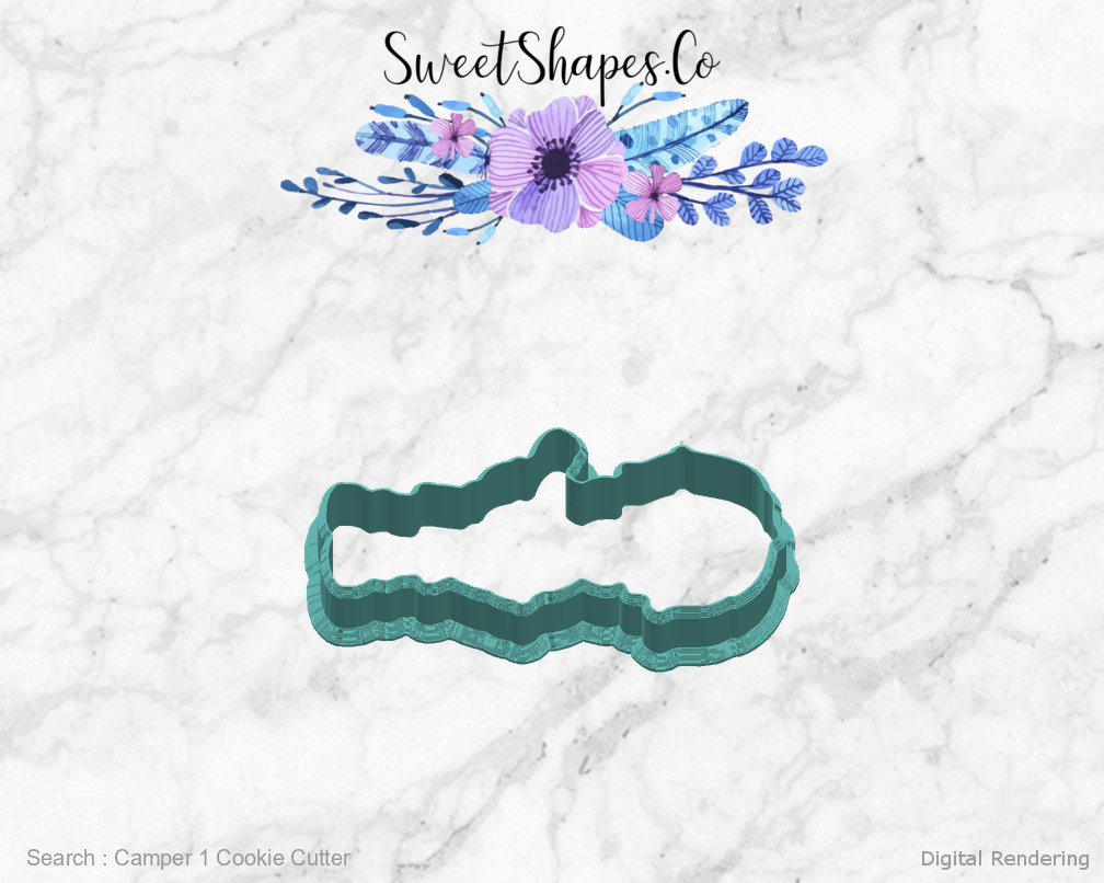 Camper 1 Cookie Cutter — right view