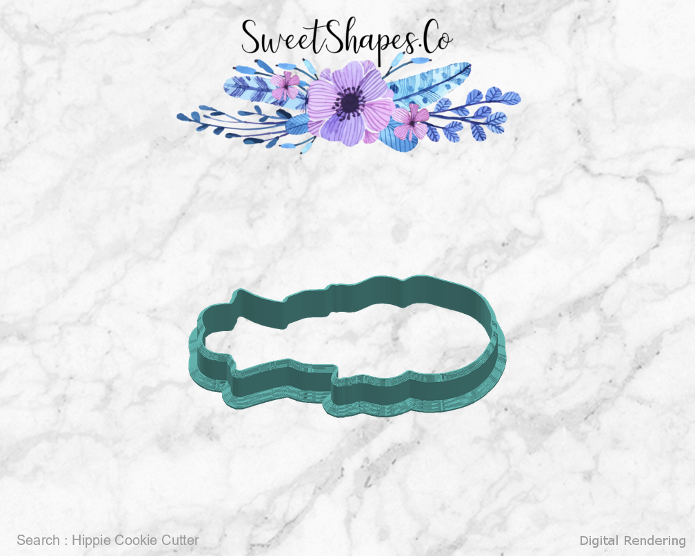 Hippie Cookie Cutter — right view