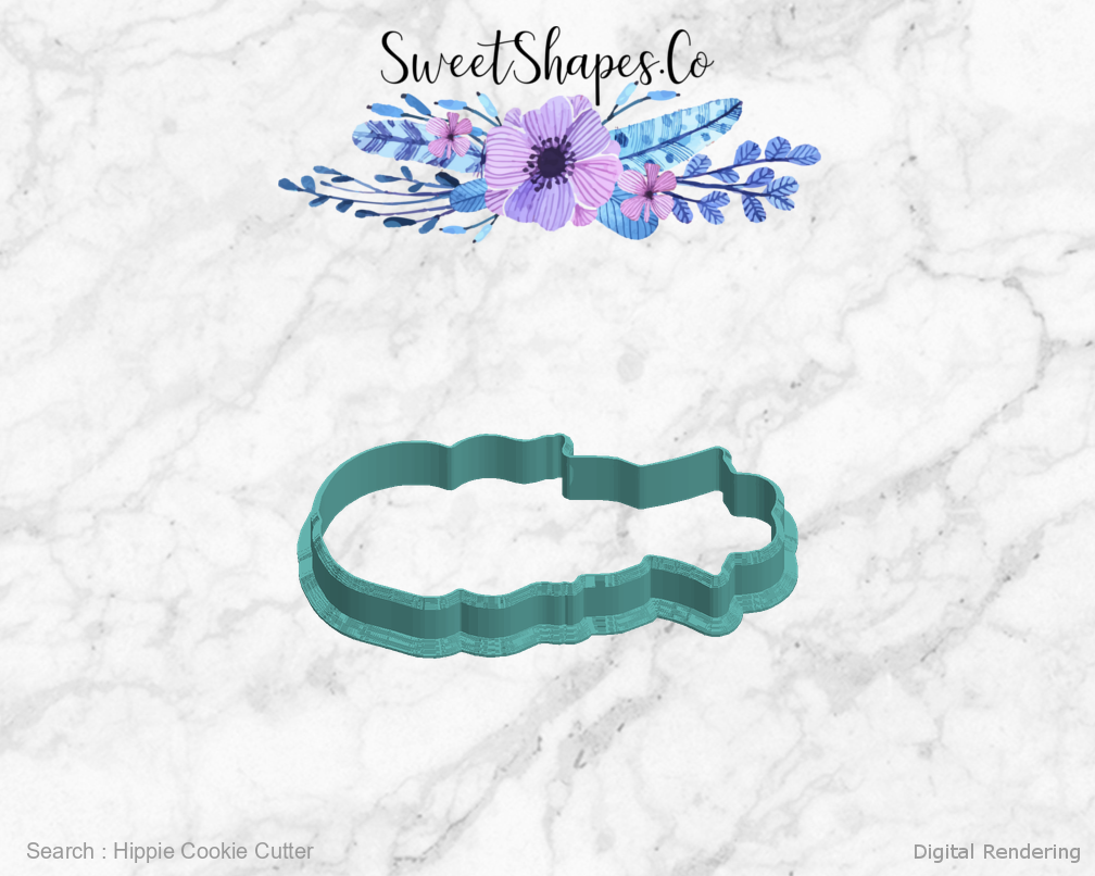 Hippie Cookie Cutter — left view