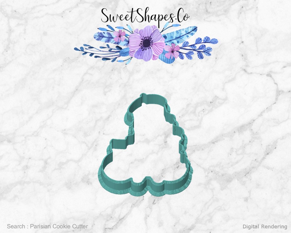 Parisian Cookie Cutter — front view