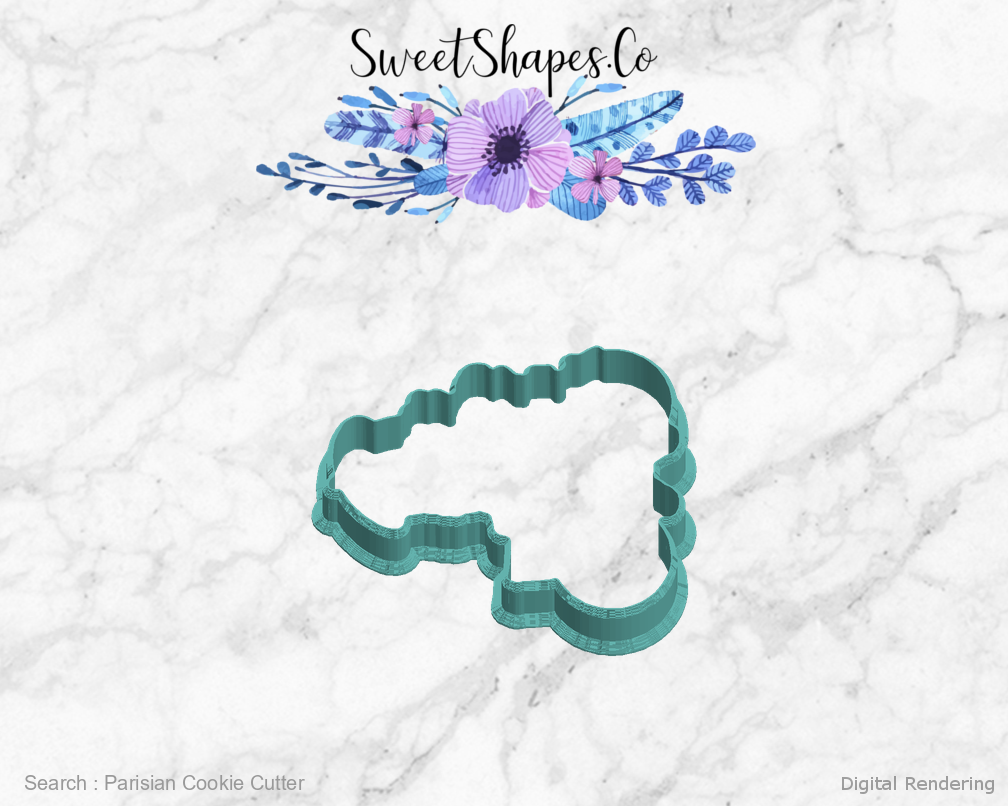 Parisian Cookie Cutter — left view