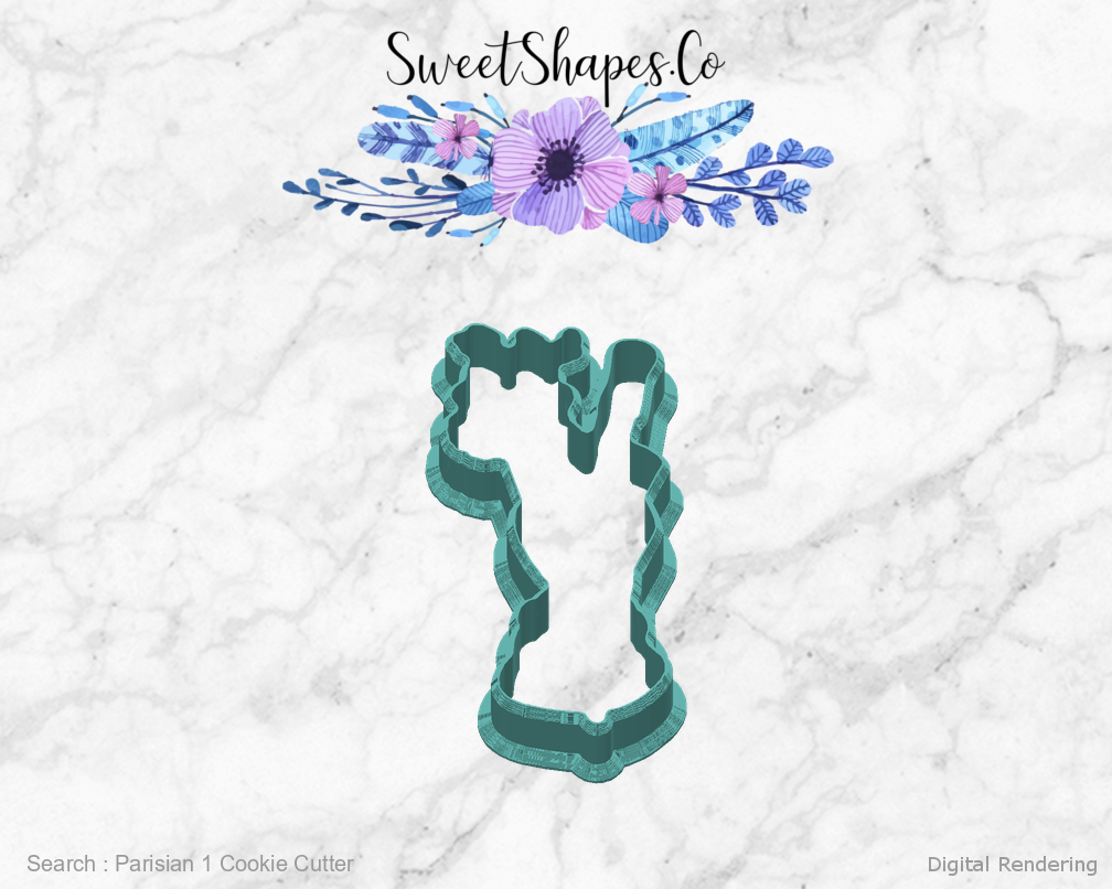 Parisian 1 Cookie Cutter — back view