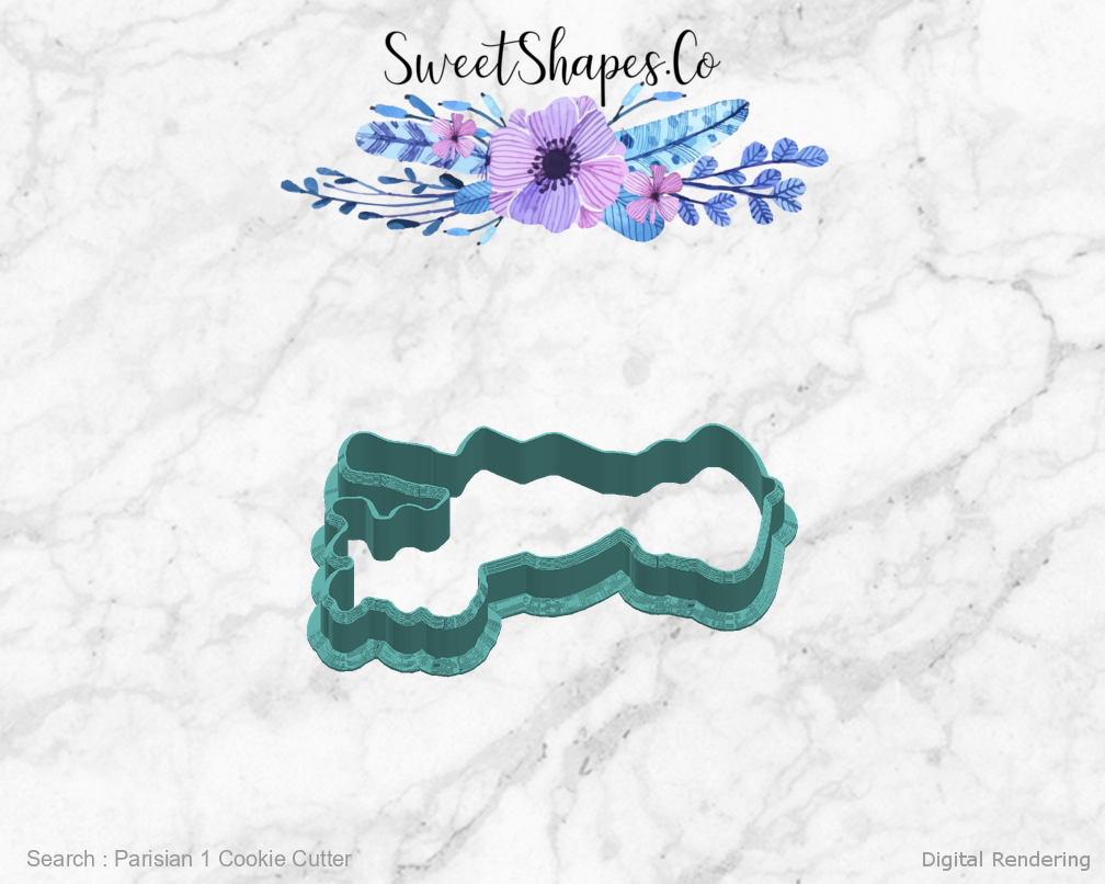 Parisian 1 Cookie Cutter — right view