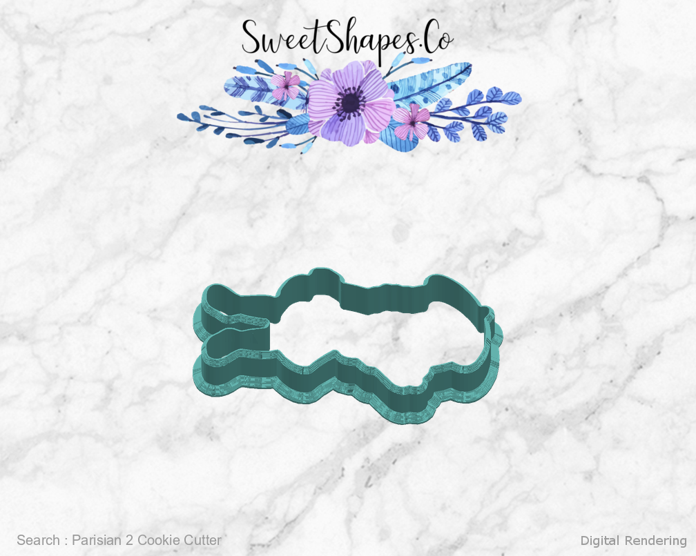 Parisian 2 Cookie Cutter — right view