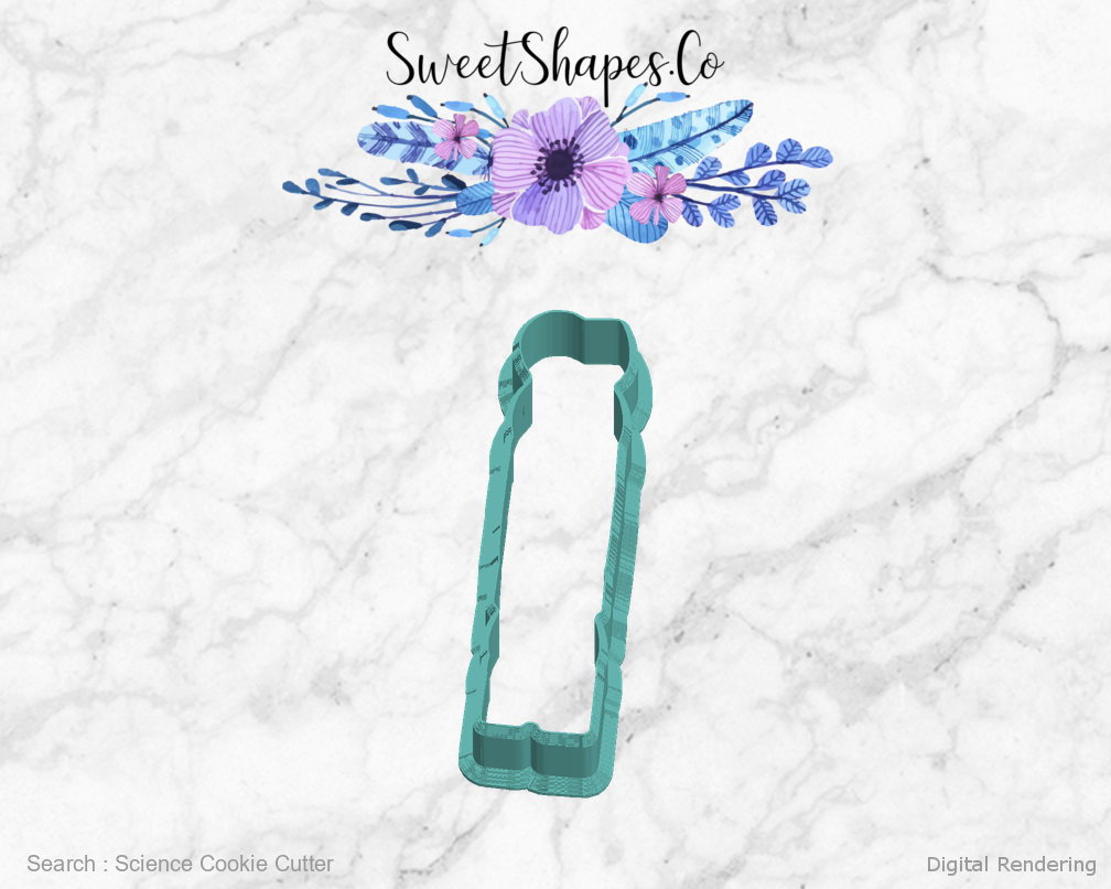 Science Cookie Cutter — left view