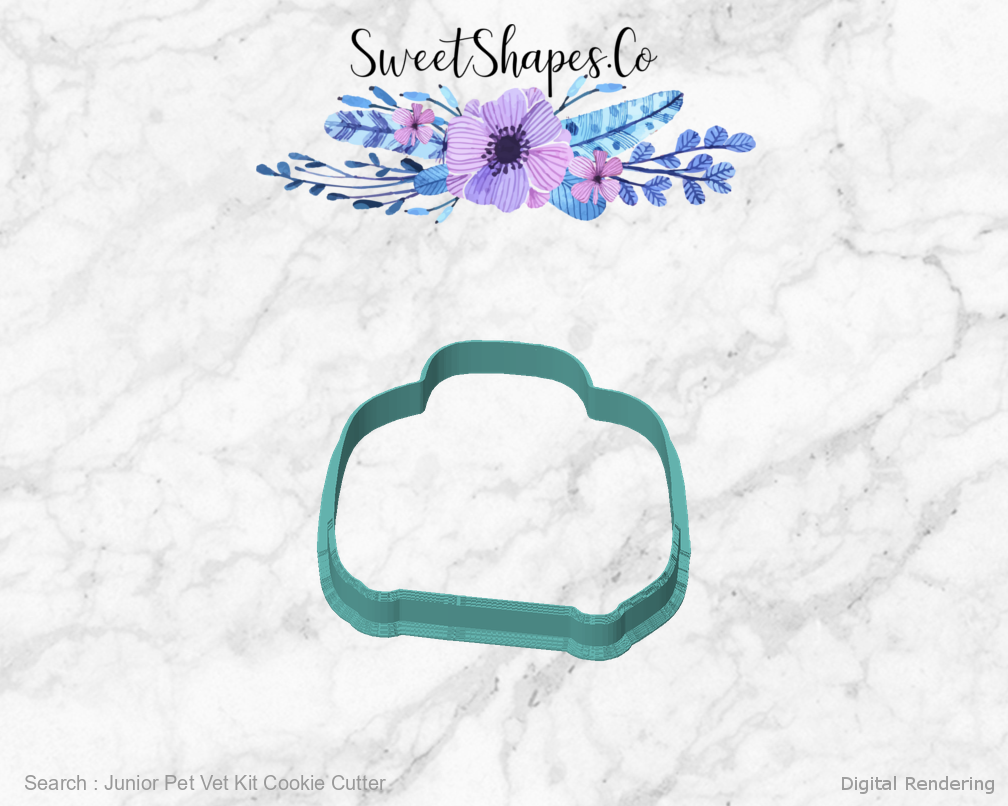 Junior Pet Vet Kit Cookie Cutter — front view