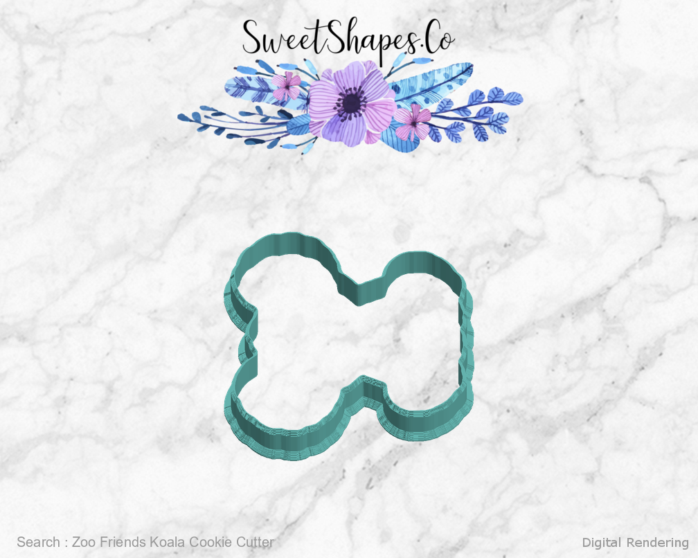 Zoo Friends Koala Cookie Cutter — left view