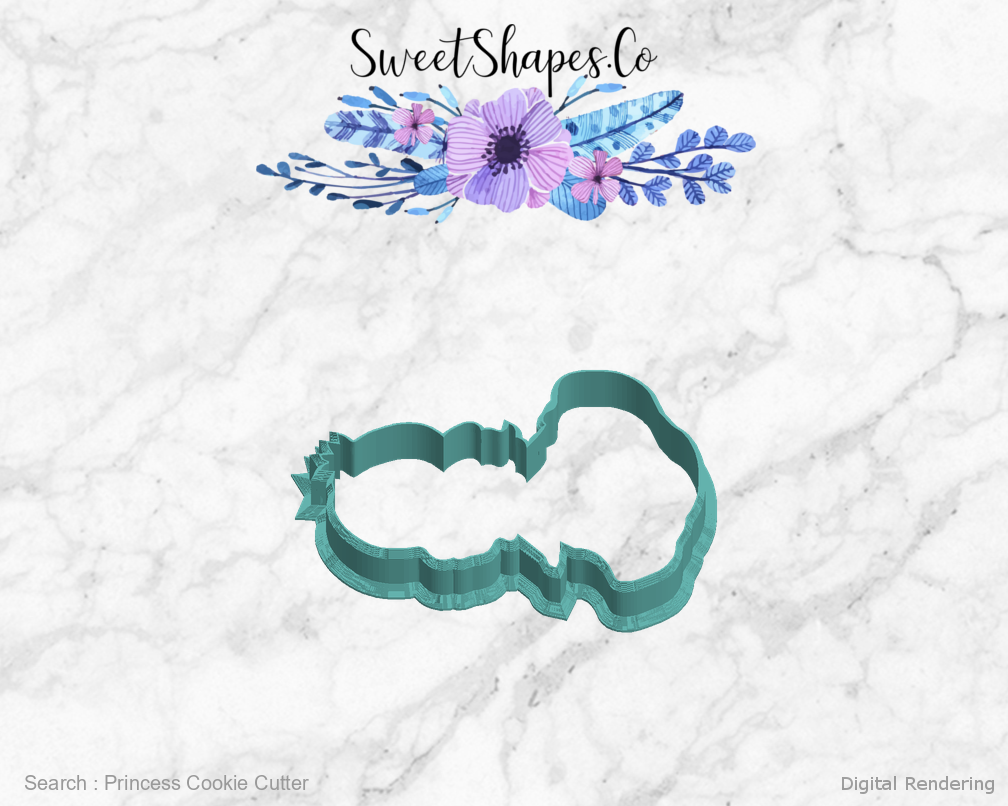 Princess Cookie Cutter — left view