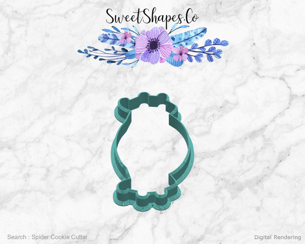 Spider Cookie Cutter — right view