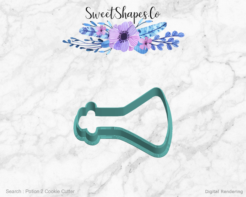 Potion 2 Cookie Cutter — left view