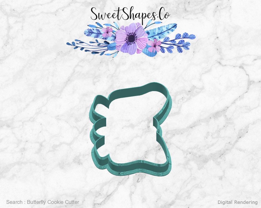 Butterfly Cookie Cutter — right view