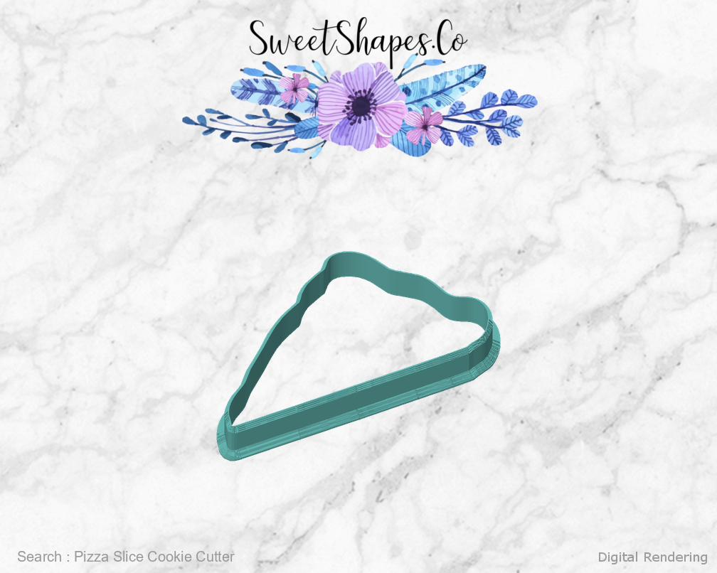 Pizza Slice Cookie Cutter — front view