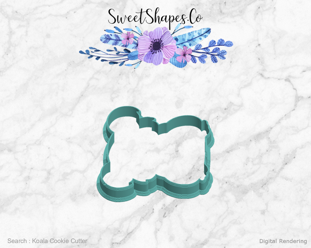 Koala Cookie Cutter — left view
