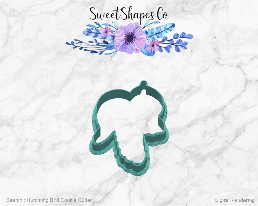 Humming Bird Cookie Cutter — right view