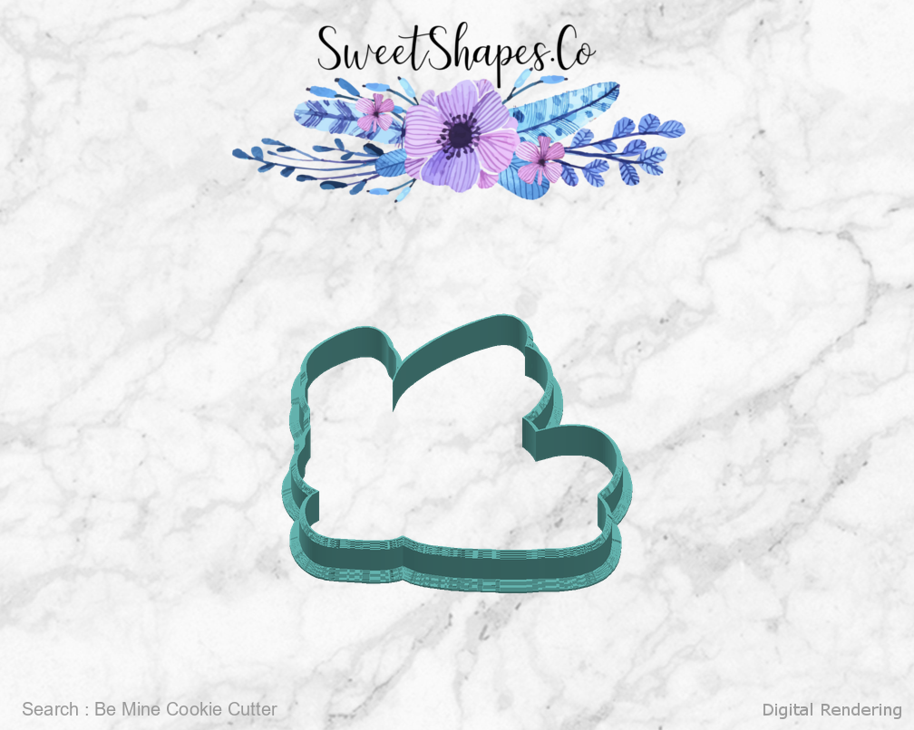 Be Mine Cookie Cutter — right view