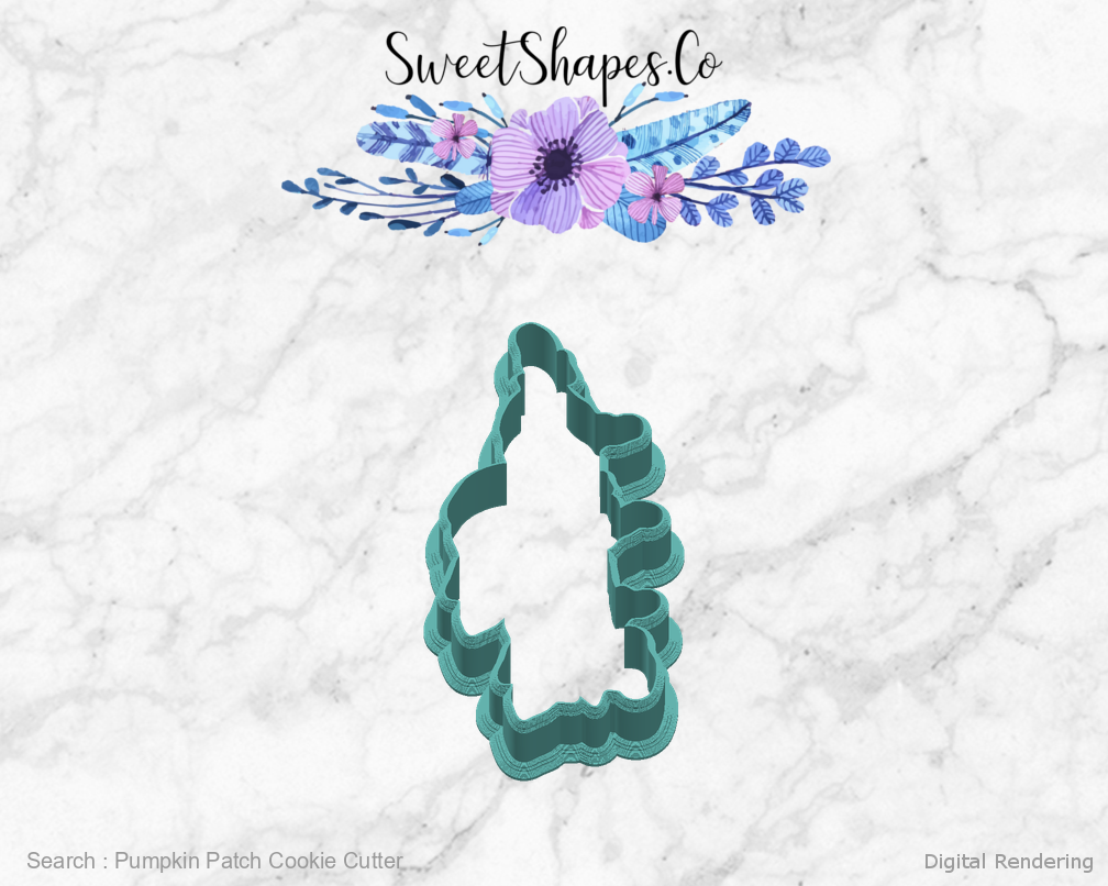 Pumpkin Patch Cookie Cutter — right view