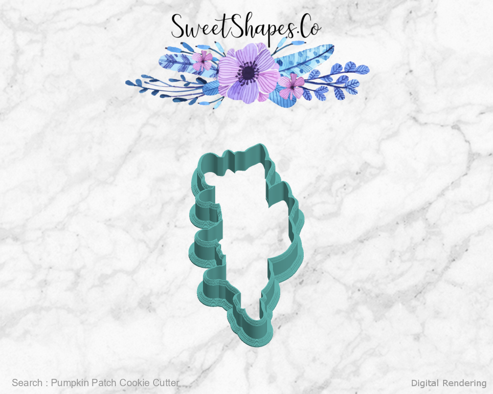 Pumpkin Patch Cookie Cutter — left view
