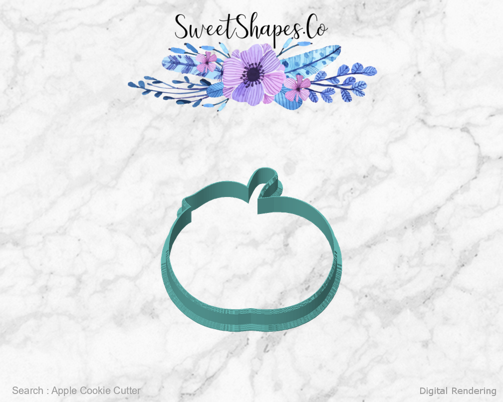 Apple Cookie Cutter — front view