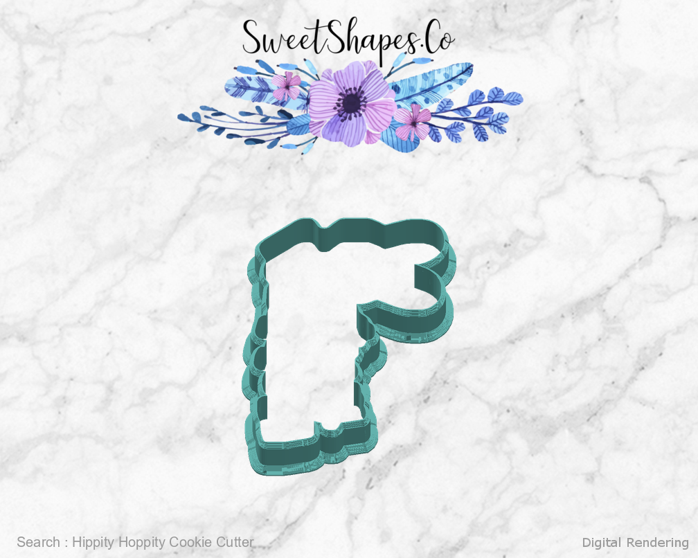Hippity Hoppity Cookie Cutter — right view