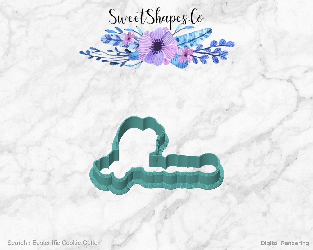 Easter Ific Cookie Cutter — front view