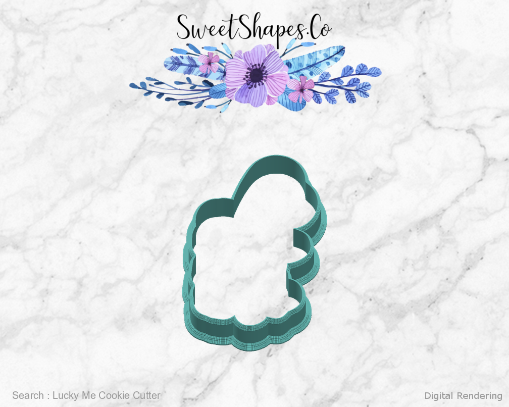 Lucky Me Cookie Cutter — right view