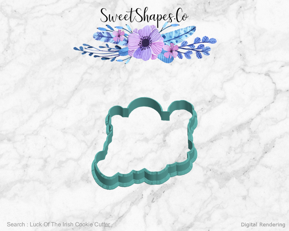 Luck Of The Irish Cookie Cutter — left view
