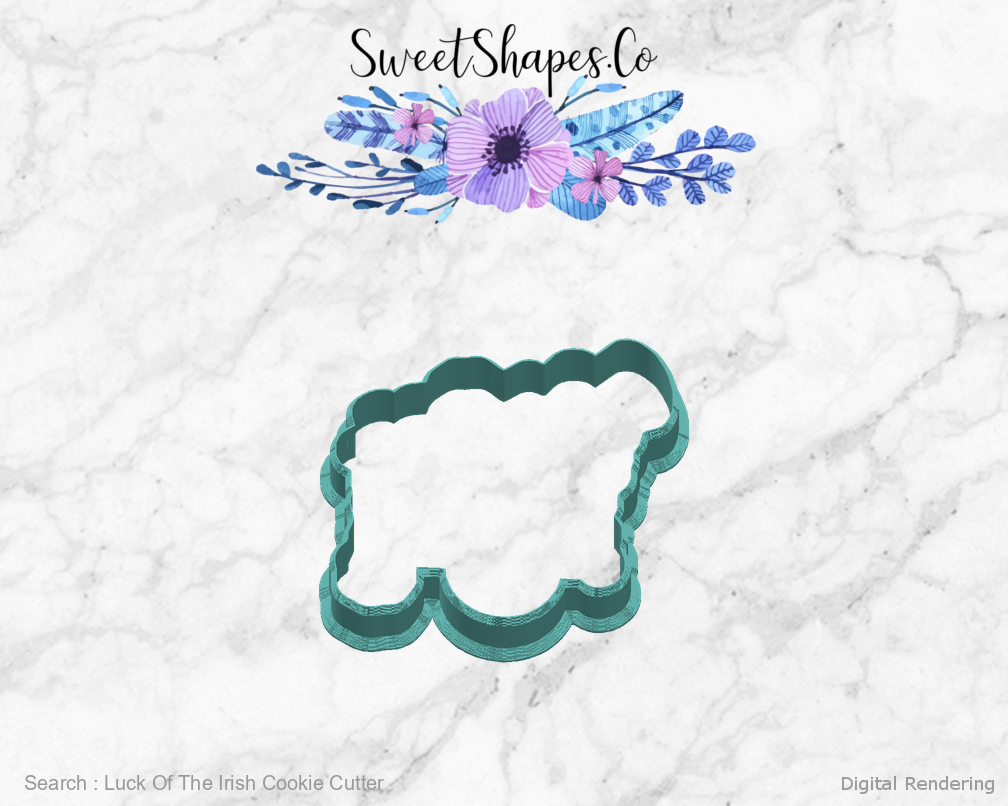 Luck Of The Irish Cookie Cutter — right view