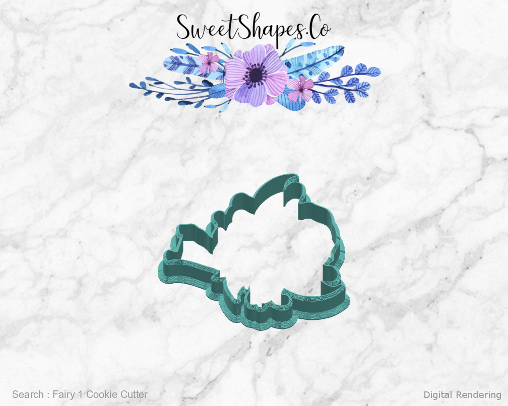 Fairy 1 Cookie Cutter — right view