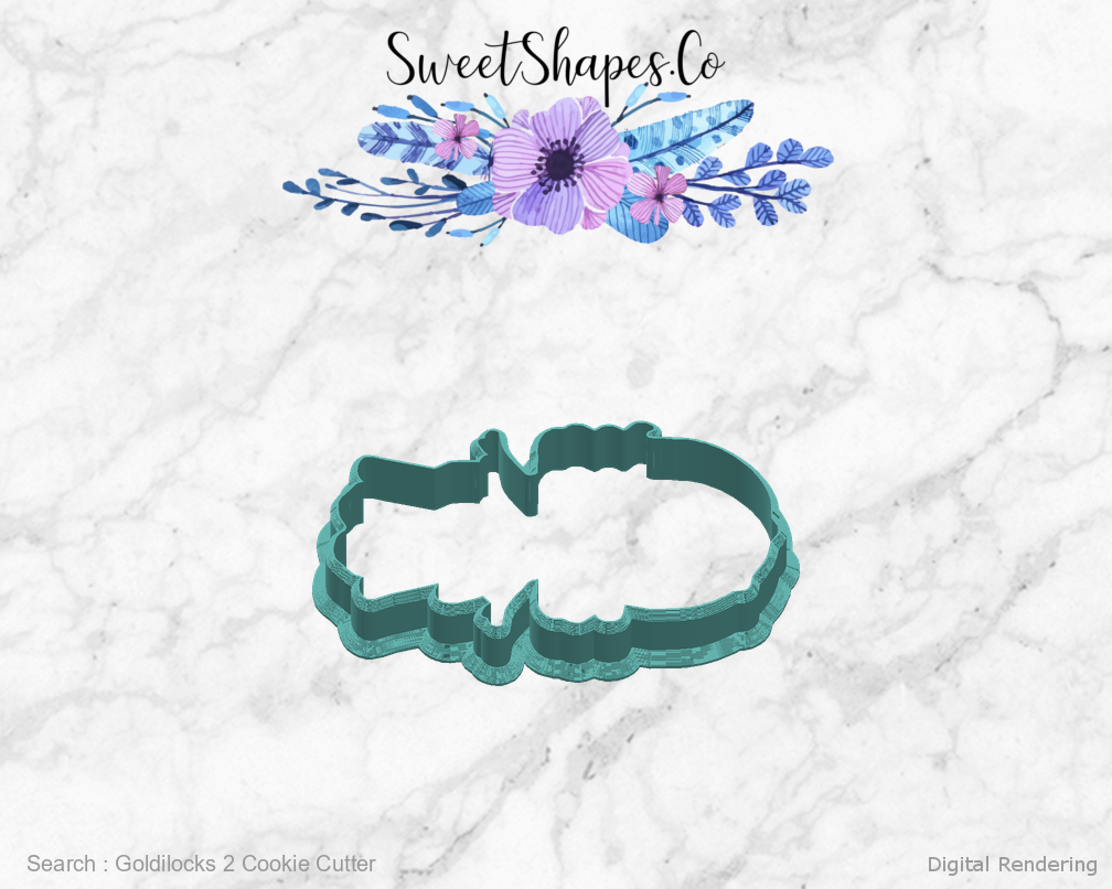 Goldilocks 2 Cookie Cutter — right view