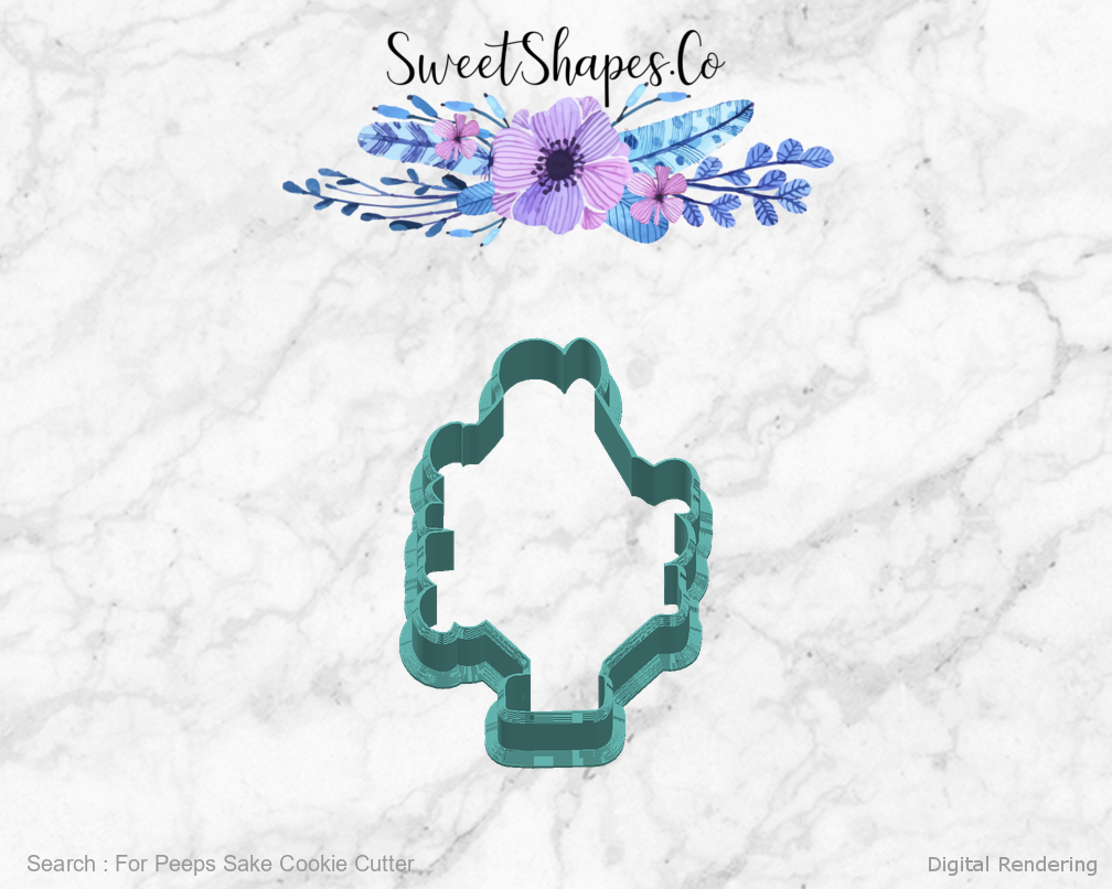 For Peeps Sake Cookie Cutter — right view