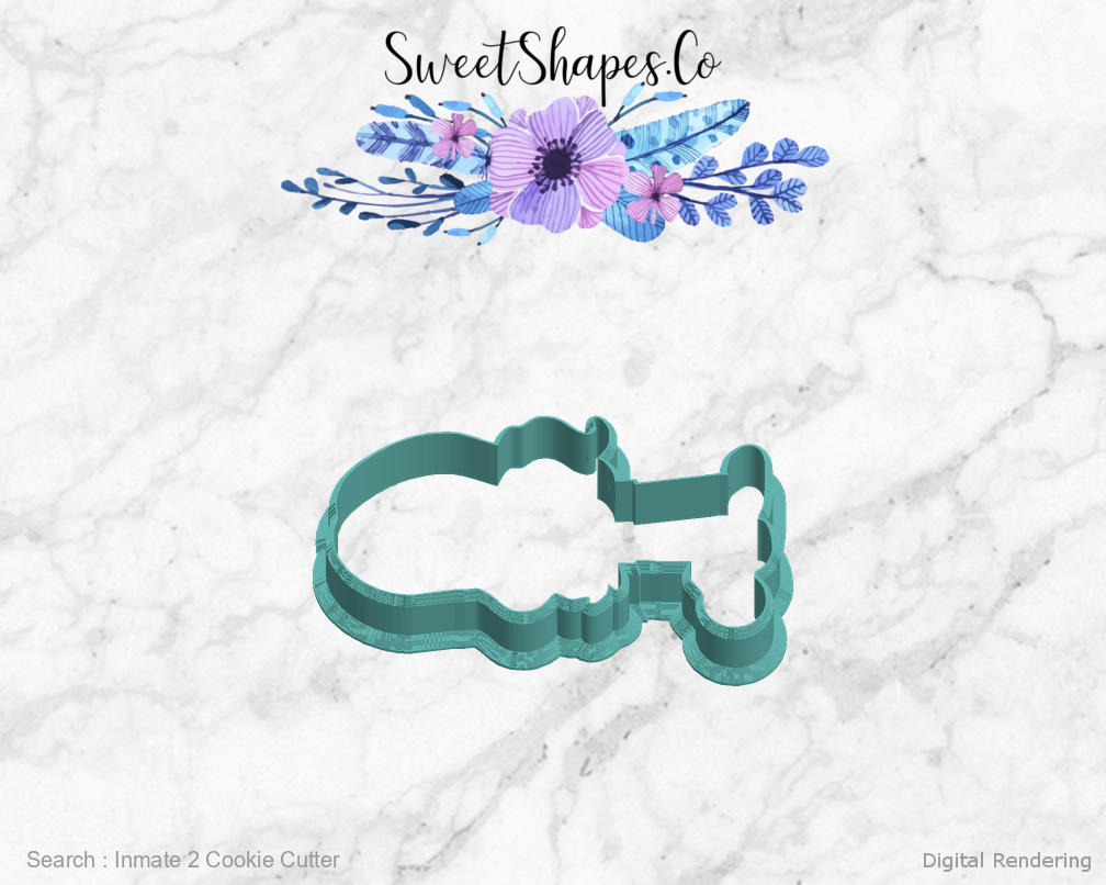 Inmate 2 Cookie Cutter — left view