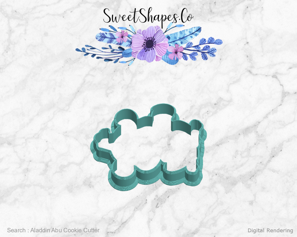Aladdin Abu Cookie Cutter — left view