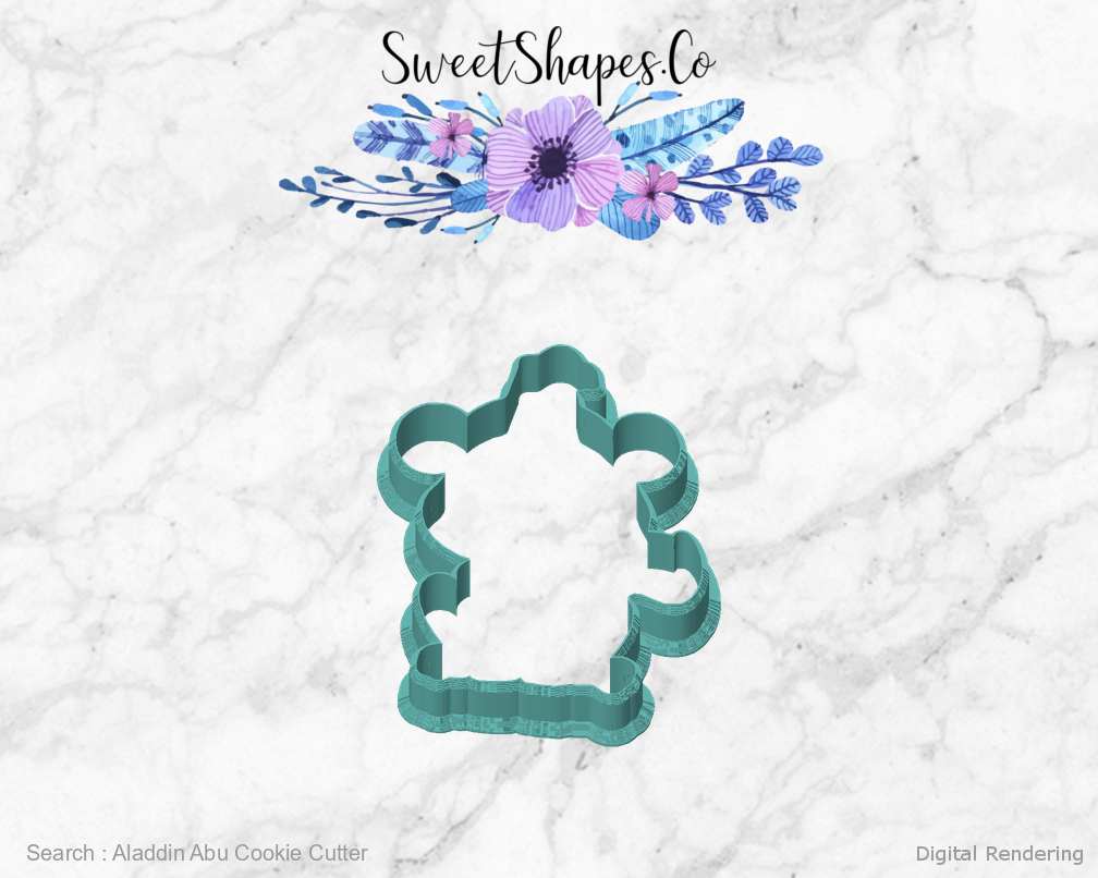 Aladdin Abu Cookie Cutter — front view