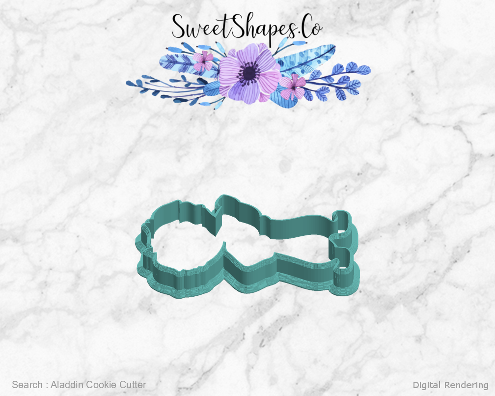 Aladdin Cookie Cutter — left view