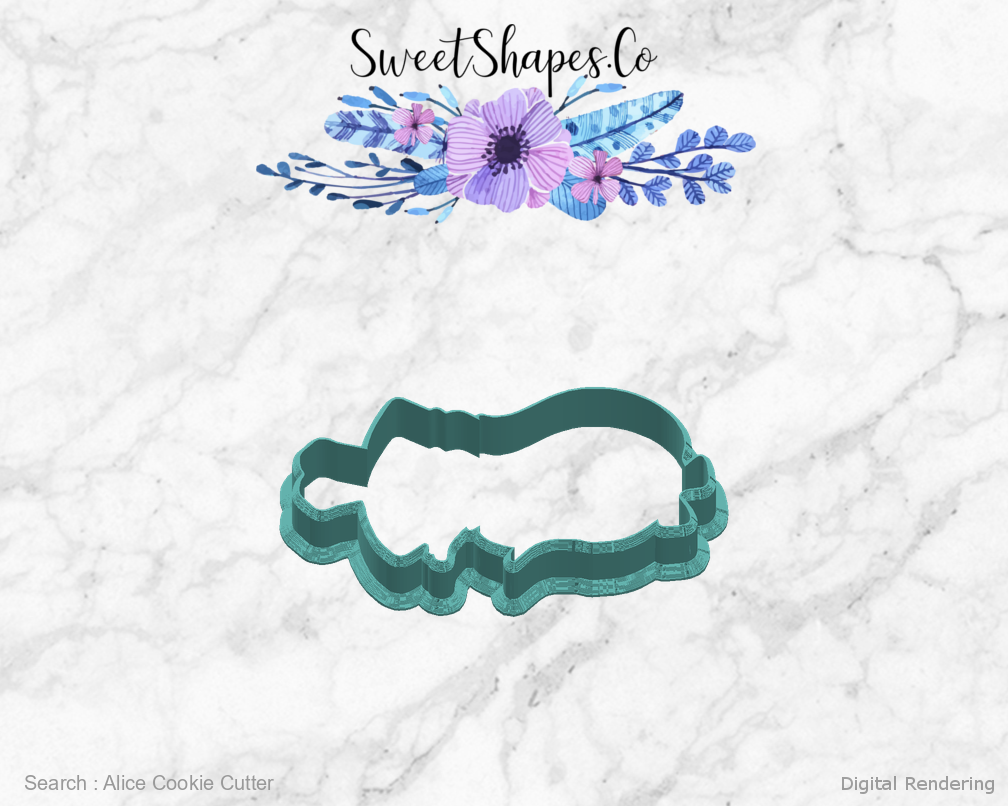 Alice Cookie Cutter — right view