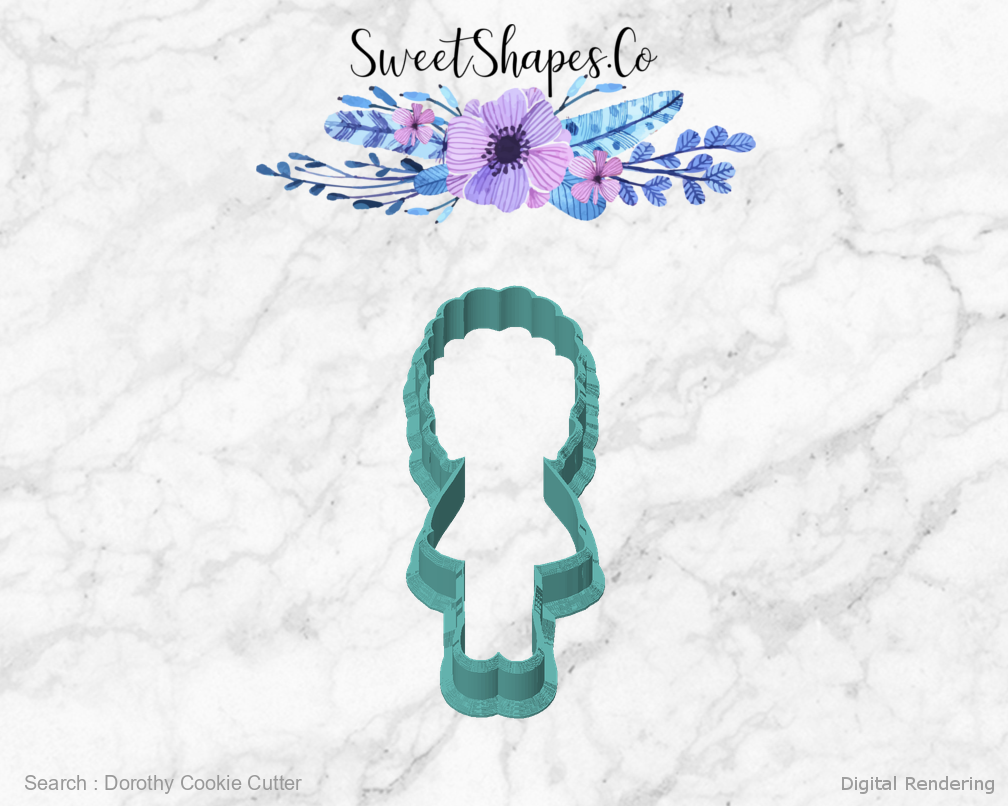 Dorothy Cookie Cutter — front view