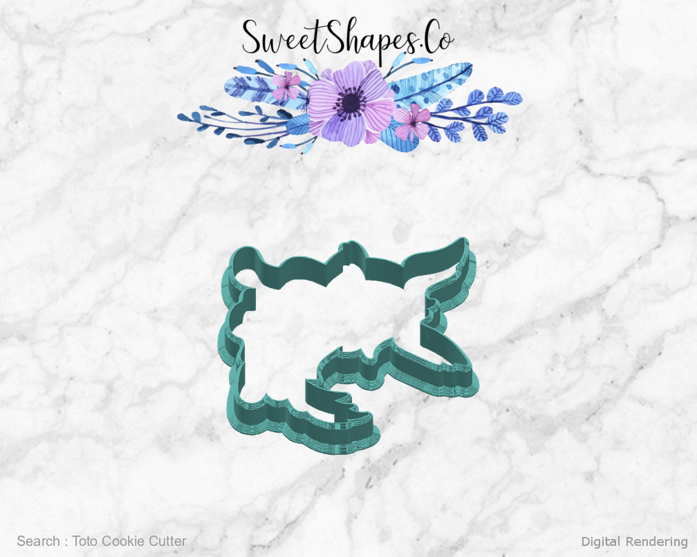 Toto Cookie Cutter — right view