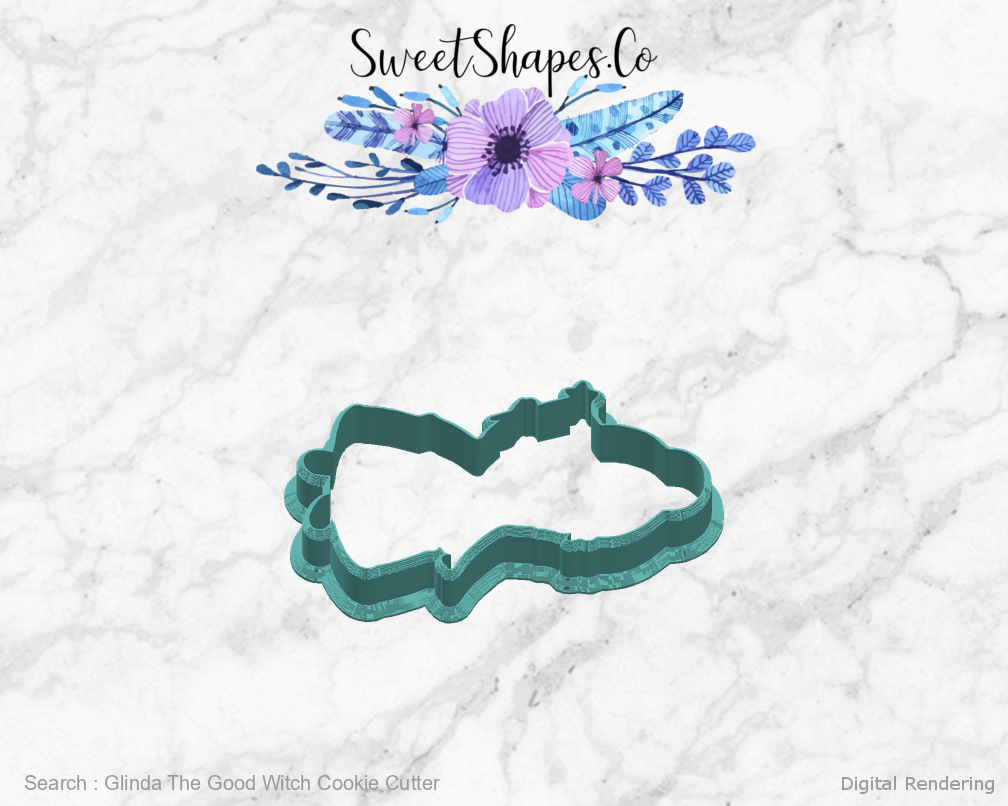 Glinda The Good Witch Cookie Cutter — right view