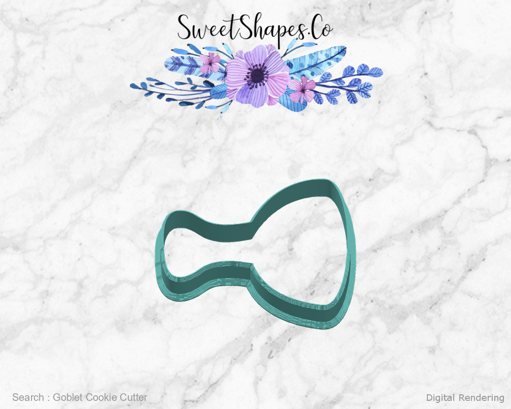 Goblet Cookie Cutter — right view