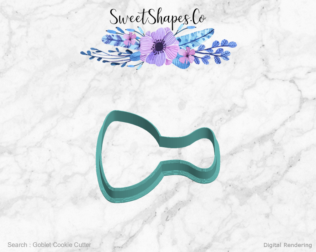 Goblet Cookie Cutter — left view