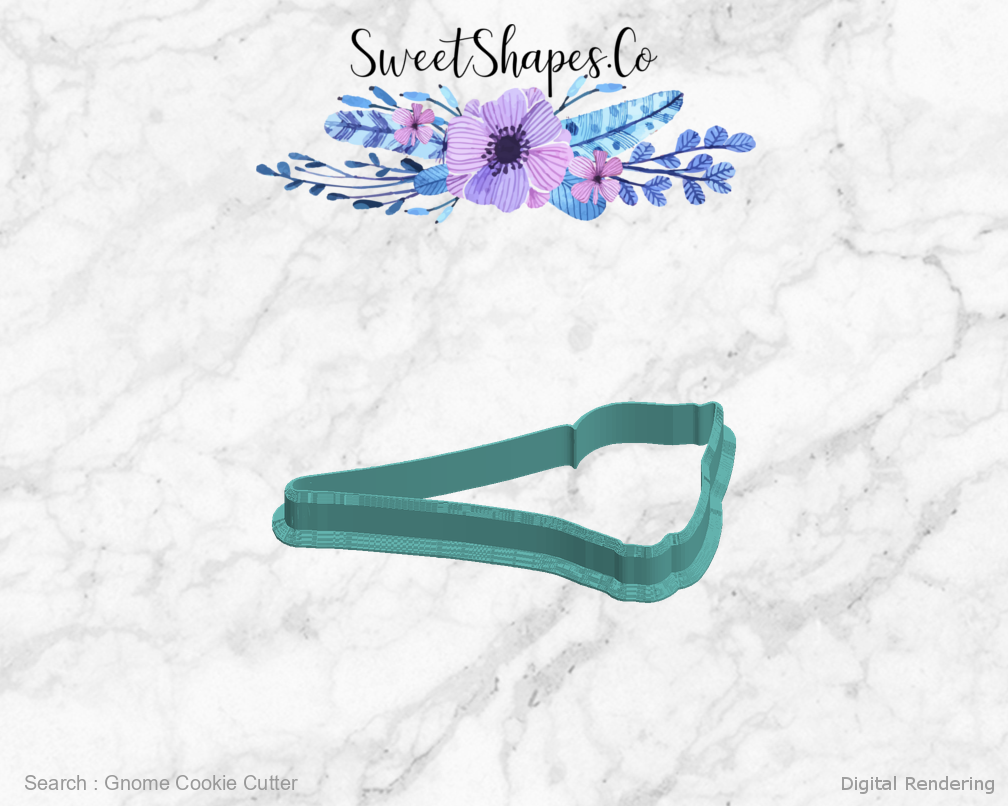 Gnome Cookie Cutter — left view