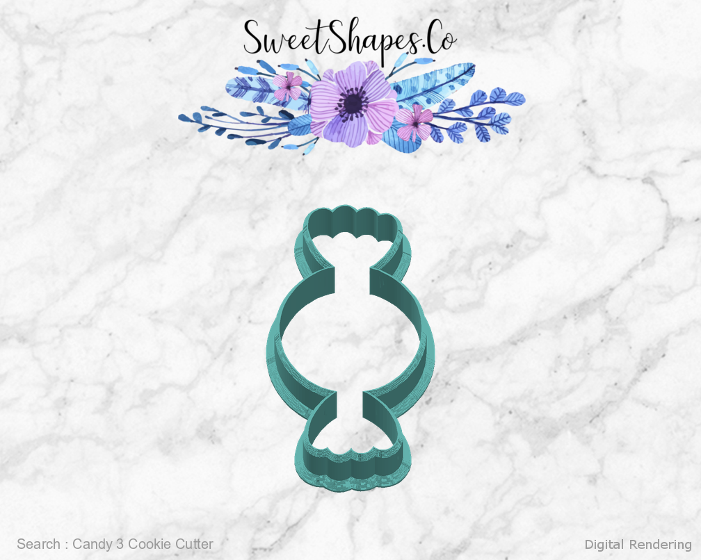 Candy 3 Cookie Cutter — right view
