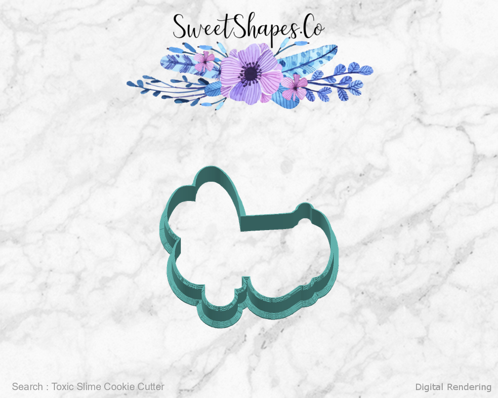 Toxic Slime Cookie Cutter — right view