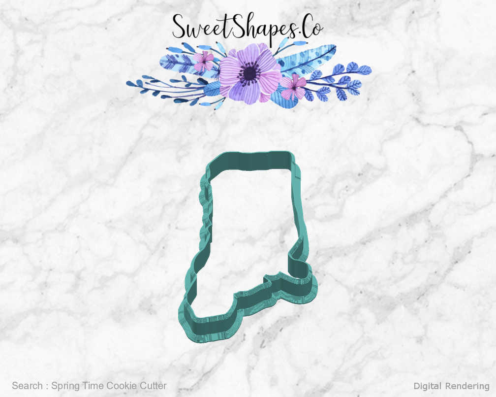 Spring Time Cookie Cutter — right view