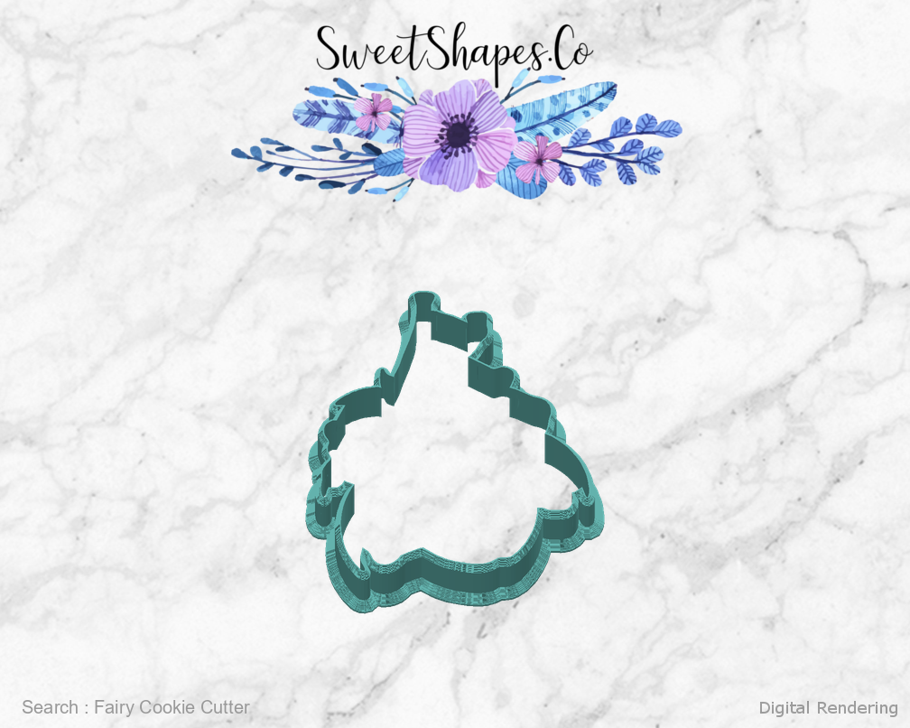 Fairy Cookie Cutter — back view